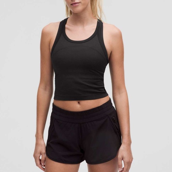 Lululemon Swiftly Tech Cropped Racerback Tank Top 2.0
Black / Black - Picture 1 of 6